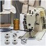 3 Pièces Boîte à Canette pour Machine à Coudre, 15 Pièces Bobine en Métal, Compatible pour Singer Janome Brother Machine à Coudr