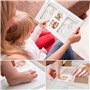 McNory Cadre Empreintes Bébé,Kit Empreinte Bebe Mains Pour Liste De Naissance,Souvenirs Mémorable Décorations Murale Ou Pour Tab