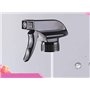 Lot de 6 buses de pulvérisation en plastique noir robuste 28/410 pour bouteilles en verre ou en plastique de 236,8 g/453,6 g, No