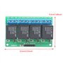 IO25C04 module de relais de verrouillage de déclenchement 4 canaux 5V bistable autobloquant