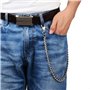 ZOYLINK Chaîne De Pantalons Pour Femmes Chaîne De Portefeuille En Métal Anti Vol DéContracté Chaîne De Jeans Pour Hommes