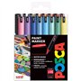 Posca PC-1MR Lot de 16 stylos marqueurs de toutes les couleurs
