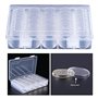 OFKPO 100 pcs 30 mm Monnaie Rangement Boîte