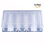 OFKPO 100 pcs 30 mm Monnaie Rangement Boîte, Capsules de Pièce de Collection