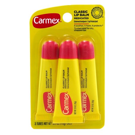 Carmex - 3 tubes hydratants pour les lèvres