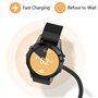 Chargeur Compatible avec Garmin Fenix 7 7S 7X, 6 6S 6X Pro, Fenix 5 5S 5X Plus, Forerunner 935 945 745 45 45S 245, Approach S10