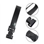 Attache Gants Clip Porte-Gant - 14cm cuir avec mousqueton, Clips de Gants avec Mousqueton Velcro, Multifonctionnels Porte Gants