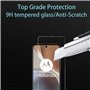 CHRINECY [3 Pièces] Verre Trempé Compatible avec Motorola Moto G32, Film Protection écran, Film en Verre Trempé, Vitre [9H Duret