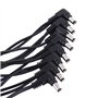 Alnicov 8 voies Daisy Chain Cordon d'alimentation Câble d'alimentation de guitare pour pédales d'effet de guitare