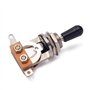 Alnicov Interrupteur à bascule 3 voies pour guitare basse Les Paul LP, pointe noire