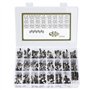 Condensateurs Électrolytiques 10V 16V 25V 50V Capacité 0.1uF à 1000uF Électrolyte Aluminium Assortiment Kit avec Boîte de Rangem