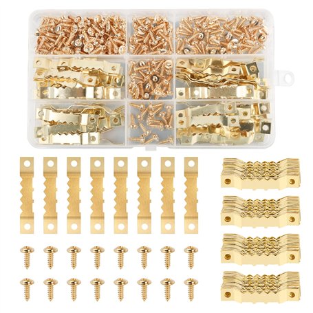 100 Pièces Accroche Tableau Crochet Cadre,Fixations pour Cadres,Mural Attache Cadre Accroche Cadre ,pour Cadres Photo Affiches P