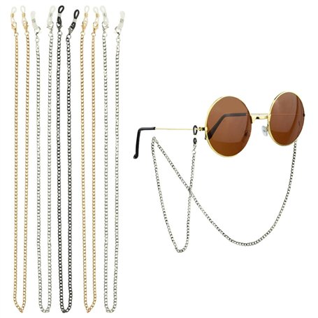 3 Pièces Chaine Lunettes Femme pour Femmes/Hommes