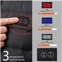 Veste Chauffante électrique Veste Chauffant USB Vêtements Chauffant électrique Hiver ChLéger Man