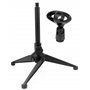 support de trépied de microphone extensible