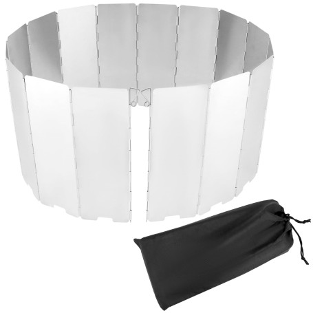 QWORK® Pare-Vent Pliable de 16 Plaques