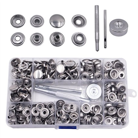 pangutheos 300 Pièces Kit Bouton Pression