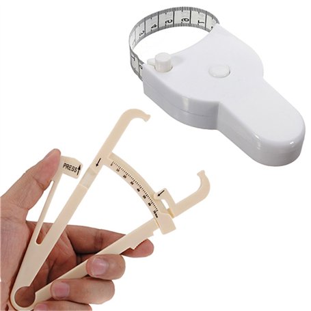Bande Body Fat Caliper + de Masse Corporelle de Mesure Testeur de Remise en Forme Perte de Poids Muscle par BOOLAVARD