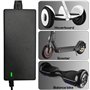 AVCXEC Chargeur Trotinette Electrique, 42V 2A Chargeur Hoverboard, Chargeurs de Batterie de Trottinette avec 5 Connecteurs, Char