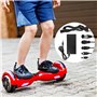 AVCXEC Chargeur Trotinette Electrique, 42V 2A Chargeur Hoverboard, Chargeurs de Batterie de Trottinette avec 5 Connecteurs, Char