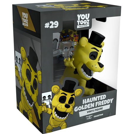 Scott Cawthon - Figurine d'action - Golden Freddy - Horreur - Matériau hanté de haute qualité - Jaune