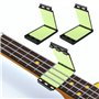 2 Pcs Nettoyeur de Cordes pour Guitare,Nettoyeur de Corde et Manche de Guitare Outils de Nettoyage et Entretien pour Instruments