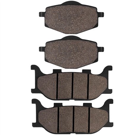 SOLLON Plaquettes de frein avant et arrière pour Yamaha TDR 125 1993 1994 1995 1996 1997 1998 1999 2000 2001 2002 2003