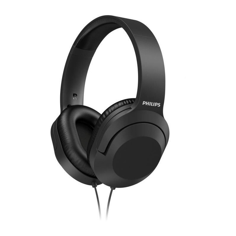 Philips TAH2005BK/00 écouteur/casque Écouteurs Avec fil Arceau Musique Noir