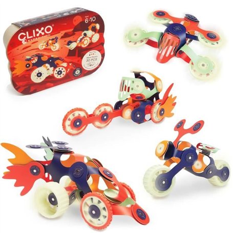 Jeu de construction magnétique - GIPSY TOYS - MARS ROVERS - 30 pieces - Brille dans la nuit - Des 6 ans
