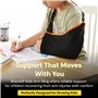 BraceUP Écharpe de Bras pour Enfants – Support Réglable Confortable pour Enfant, Facile à Mettre et à Retirer (110 à 150 cm)