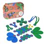 Jeu de Construction Magnétique - GIPSY TOYS - Crew Pack CLIXO - 30 pieces - Flexible - Durable