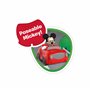 Disney Just Play Junior Mickey Mouse Kit de Jeu composé d'une Figurine Mobile Mickey et d'une Voiture Rouge, à partir de 3 Ans