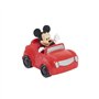 Disney Just Play Junior Mickey Mouse Kit de Jeu composé d'une Figurine Mobile Mickey et d'une Voiture Rouge, à partir de 3 Ans