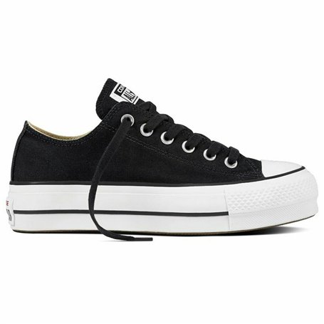Baskets Casual pour Femme Chuck Taylor All Star Platform Converse Noir (38)