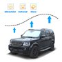 Pare-soleil pliable pour pare-brise de voiture compatible avec Discovery 4 LR4 2004-2016 Pare-soleil pour fenêtre avant de voitu