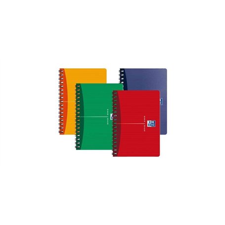 Oxford 39747 Couverture Pelliculée 110 x 170mm Plastique Assorties