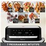 Moulinex Easy Fry Dual Flex, air fryer, Grand tiroir de 9L, Double zone, Séparateur amovible, jusqu'à 8personnes, 7programmes in