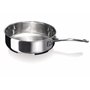 Bekaline 12065264 Chef Sauteuse + Couvercle en acier inoxydable 24 cm