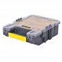 Stanley Fmst1-72378 Boîte Avec Organisateur Gamme FatMax - 6 Compartiments Amovibles - Corps Polypropylène - Étanche - Couvercle