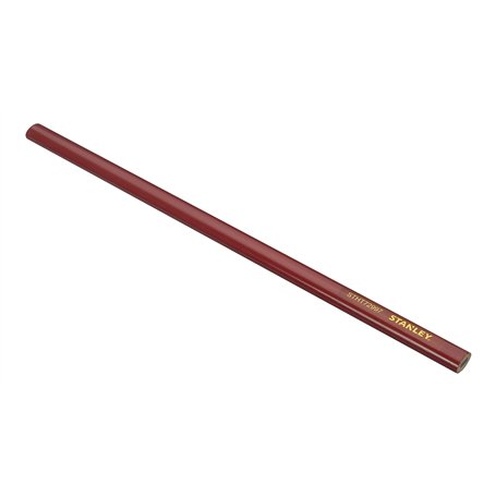 Stanley STHT1-72997 Crayon de charpentier 30 cm Corps Rouge