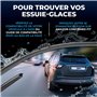 VALEO Silencio Balai d'Essuie-glace - VR257 - Balai d'Essuie-Glace Plat de Haute Performance, Visibilité Supérieure à 360 Degrés