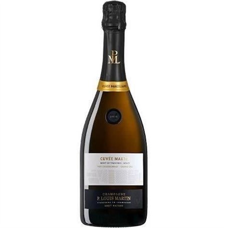 Champagne Paul Louis Martin Cuvée Martin millésimé - 2019 - Parcelle Mont de Tauxieres - Bouzy  Pur Chardonnay - Grand Cru - 75c