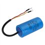 Condensateur CD60 Run 250V AC 600uF 50/60Hz avec condensateur rond à sortie de fil pour compresseur d'air de moteur, adapté pour