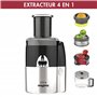 MAGIMIX Extracteur de jus 18083F - Juice EXPERT 4 Chrome