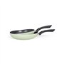 Set de 2 poeles aspect pierre - Livoo - MEN124VE - Vert