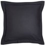 Taie d'oreiller - TODAY - 63 x 63 cm - Coton bio - Certifié oeko-Tex - Volant 5 cm