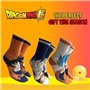Dragon Ball Z Goku Super Saiyan Lot de 3 paires de chaussettes hautes classiques pour homme et adolescent, taille EU 39/42, oran