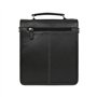 Hexagona - Baisenville - Compatible téléphone Portable - pour Homme - Collection Confort - Noir - en Cuir