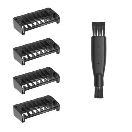 Sabot pour Tondeuse 1/2/3/5mm 4 Sabots Barbe Compatible avec QP2515 QP2530 QP2630 QP2734 QP2830 QP6510 Phonillico®