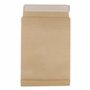 Lot de 10 enveloppes - pochettes à soufflet C4 229 X 324 + 30 MM papier kraft marron ecru 120g fermeture bande adhésive autocoll
